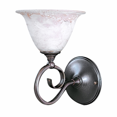 9151 Framburg Lighting Black Forest One-Light Wall Sconce