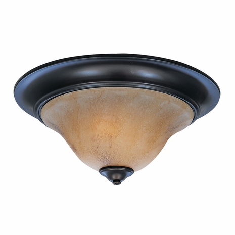 9152 Framburg Lighting Black Forest 2 Light Flush Mount and Semi-Flush Mount