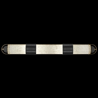 915950-22ST Fine Art Lighting Bond 48"W Bath Bar with Black & Gold/Bahama Sand Finish