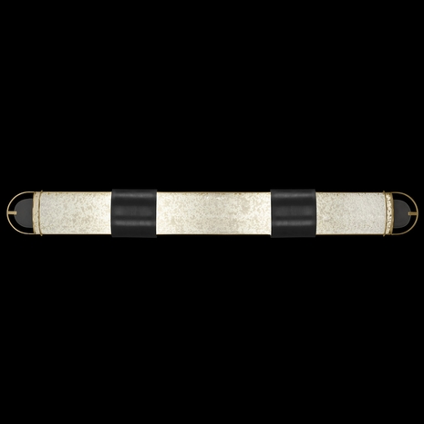 915950-22 Fine Art Lighting Bond 48"W Bath Bar with Black & Gold/Bahama Sand Finish