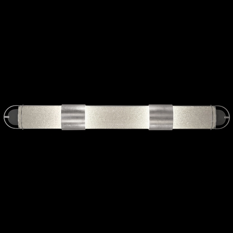 915950-41 Fine Art Lighting Bond 48"W Bath Bar with Silver/Diamond Blanket Finish