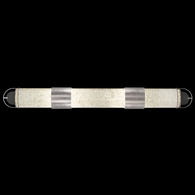 915950-42ST Fine Art Lighting Bond 48"W Bath Bar with Silver/Bahama Sand Finish