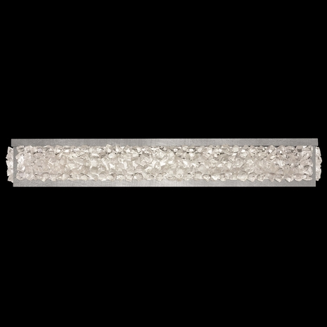 916050 Fine Art Lighting Arctic Halo 32"W Bath Bar with Silver Finish