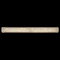 916150-1ST Fine Art Lighting Arctic Halo 50"W Bath Bar with Gold Finish