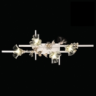 916350-3ST Fine Art Lighting Azu 37"W Bath Bar with White Gesso Finish