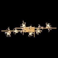 916450-2ST Fine Art Lighting Azu 47"W Bath Bar with Gold Leaf Finish