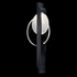 920550-1 Fine Art Lighting Selene 26"H LSF Sconce with Black/Clear & White Glass Finish