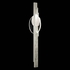 920650-4 Fine Art Lighting Selene 44"H LSF Sconce with Silver/Clear & White Glass Finish