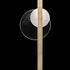 920650-5 Fine Art Lighting Selene 44"H LSF Sconce with Soft Gold/Clear & White Glass Finish