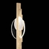 920650-5 Fine Art Lighting Selene 44"H LSF Sconce with Soft Gold/Clear & White Glass Finish