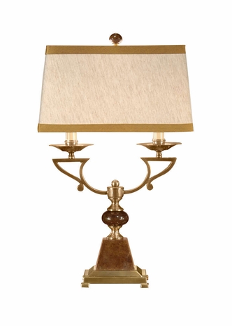 9213 Wildwood Double Candle Lamp