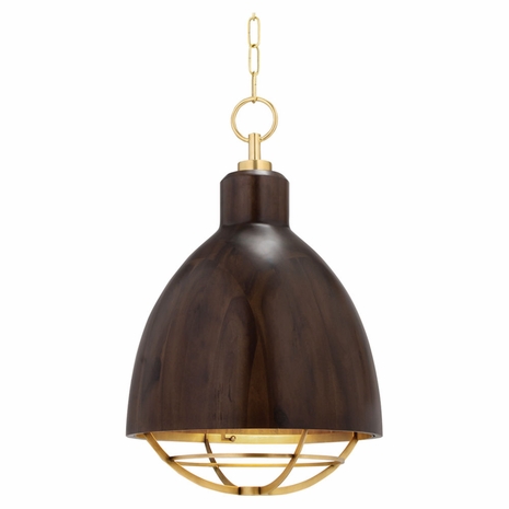 9216 Hudson Valley Sands Point 1 Light Dark Tram Pendant