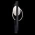 921650-1 Fine Art Lighting Selene 26"H RSF Sconce with Black/Clear & White Glass Finish