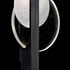 921650-1 Fine Art Lighting Selene 26"H RSF Sconce with Black/Clear & White Glass Finish