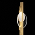 921750-3 Fine Art Lighting Selene 44"H RSF Sconce with Gold/Clear & White Glass Finish