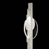 921750-4 Fine Art Lighting Selene 44"H RSF Sconce with Silver/Clear & White Glass Finish