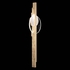 921750-5 Fine Art Lighting Selene 44"H RSF Sconce with Soft Gold/Clear & White Glass Finish