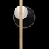 921750-5 Fine Art Lighting Selene 44"H RSF Sconce with Soft Gold/Clear & White Glass Finish