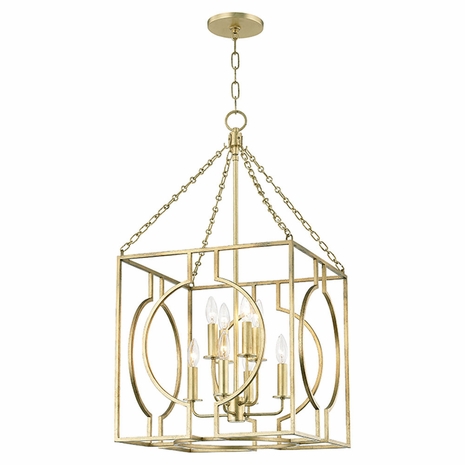 9218 Hudson Valley Octavio 8 Light Medium Pendant