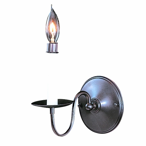F-9221 Framburg 1-Light Mahogany Bronze Jamestown Sconce