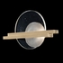 922350-5 Fine Art Lighting Selene 12.75"H LSF Sconce with Soft Gold/Clear & White Glass Finish