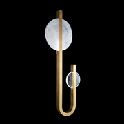 922950-3ST Fine Art Lamps Selene 36"H Sconce with Gold Finish