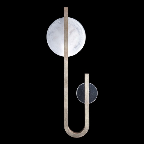 922950-5ST Fine Art Lamps Selene 36"H Sconce with Gold Finish