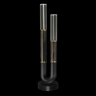 923010-111 Fine Art Lighting Antonia 29.75"H Table Lamp with Black/Brass/Charcoal Finish