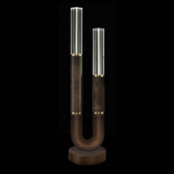 923010-211 Fine Art Lighting Antonia 29.75"H Table Lamp with Bronze/Brass/Charcoal Finish