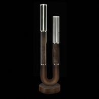 923010-221 Fine Art Lighting Antonia 29.75"H Table Lamp with Bronze/Nickel/Charcoal Finish