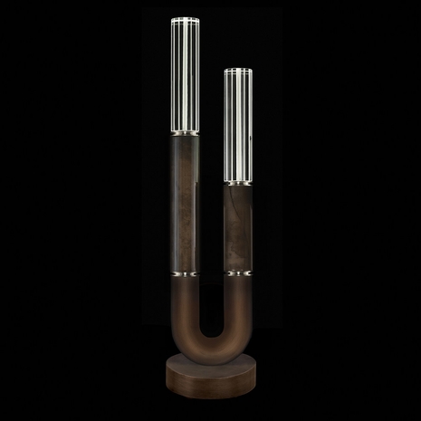 923010-221 Fine Art Lighting Antonia 29.75"H Table Lamp with Bronze/Nickel/Charcoal Finish
