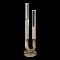923010-612 Fine Art Lighting Antonia 29.75"H Table Lamp with Ombre Bronze/Brass/Smoke Finish