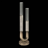 923010-622 Fine Art Lighting Antonia 29.75"H Table Lamp with Ombre Bronze/Nickel/Smoke Finish