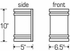 9236L10 Ultralights Lighting Classics 10-Inch Wall Sconce
