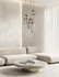 923840-612 Fine Art Lighting Antonia 16"W Round Pendant with Ombre Bronze/Brass/Smoke Finish