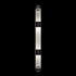 925850-11 Fine Art Lighting Bond 60"H Sconce with Black & Silver/Diamond Blanket Finish