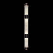 925850-22 Fine Art Lighting Bond 60"H Sconce with Black & Gold/Bahama Sand Finish