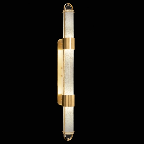 925850-32 Fine Art Lighting Bond 60"H Sconce with Gold/Bahama Sand Finish