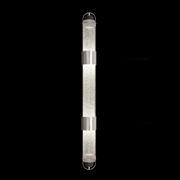 925850-41 Fine Art Lighting Bond 60"H Sconce with Silver/Diamond Blanket Finish