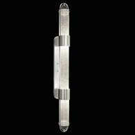 925850-41 Fine Art Lighting Bond 60"H Sconce with Silver/Diamond Blanket Finish