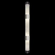 925850-42 Fine Art Lighting Bond 60"H Sconce with Silver/Bahama Sand Finish