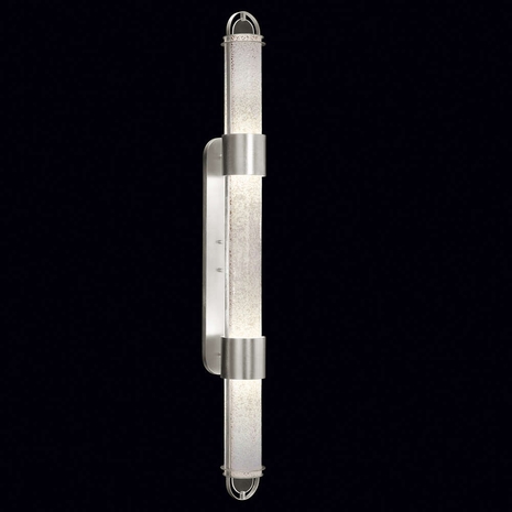 925850-42ST Fine Art Lamps Bond 60"H  Sconce with Silver Finish