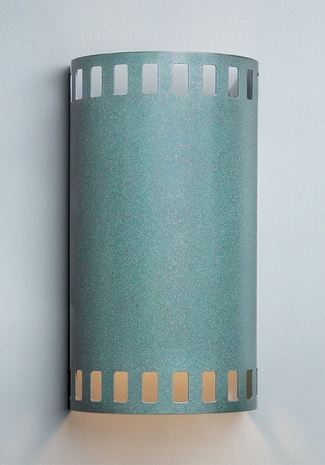 9262 Ultralights Lighting Luz Azul Cylinder Wall Sconce