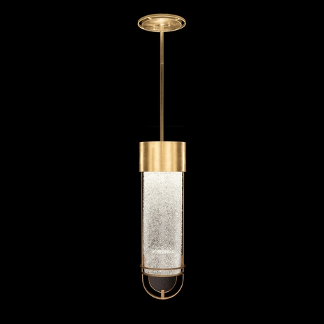 926340-31ST Fine Art Lighting Bond 5.5"W Round Pendant with Gold/Diamond Blanket Finish