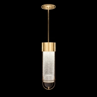 926340-31ST Fine Art Lighting Bond 5.5"W Round Pendant with Gold/Diamond Blanket Finish