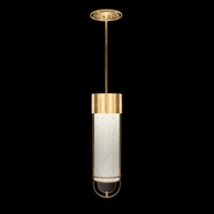926340-32ST Fine Art Lighting Bond 5.5"W Round Pendant with Gold/Bahama Sand Finish