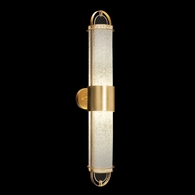 926450-32ST Fine Art Lighting Bond 35.3"H Sconce with Gold/Bahama Sand Finish