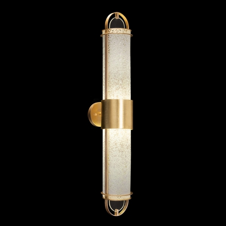 926450-32ST Fine Art Lighting Bond 35.3"H Sconce with Gold/Bahama Sand Finish