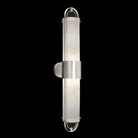 926450-42 Fine Art Lighting Bond 35.3"H Sconce with Silver/Bahama Sand Finish
