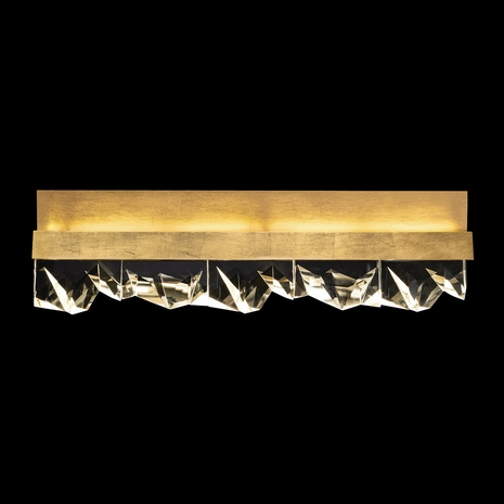 927950-2 Fine Art Lighting Strata 30.5"H Sconce with Gold Leaf Finish